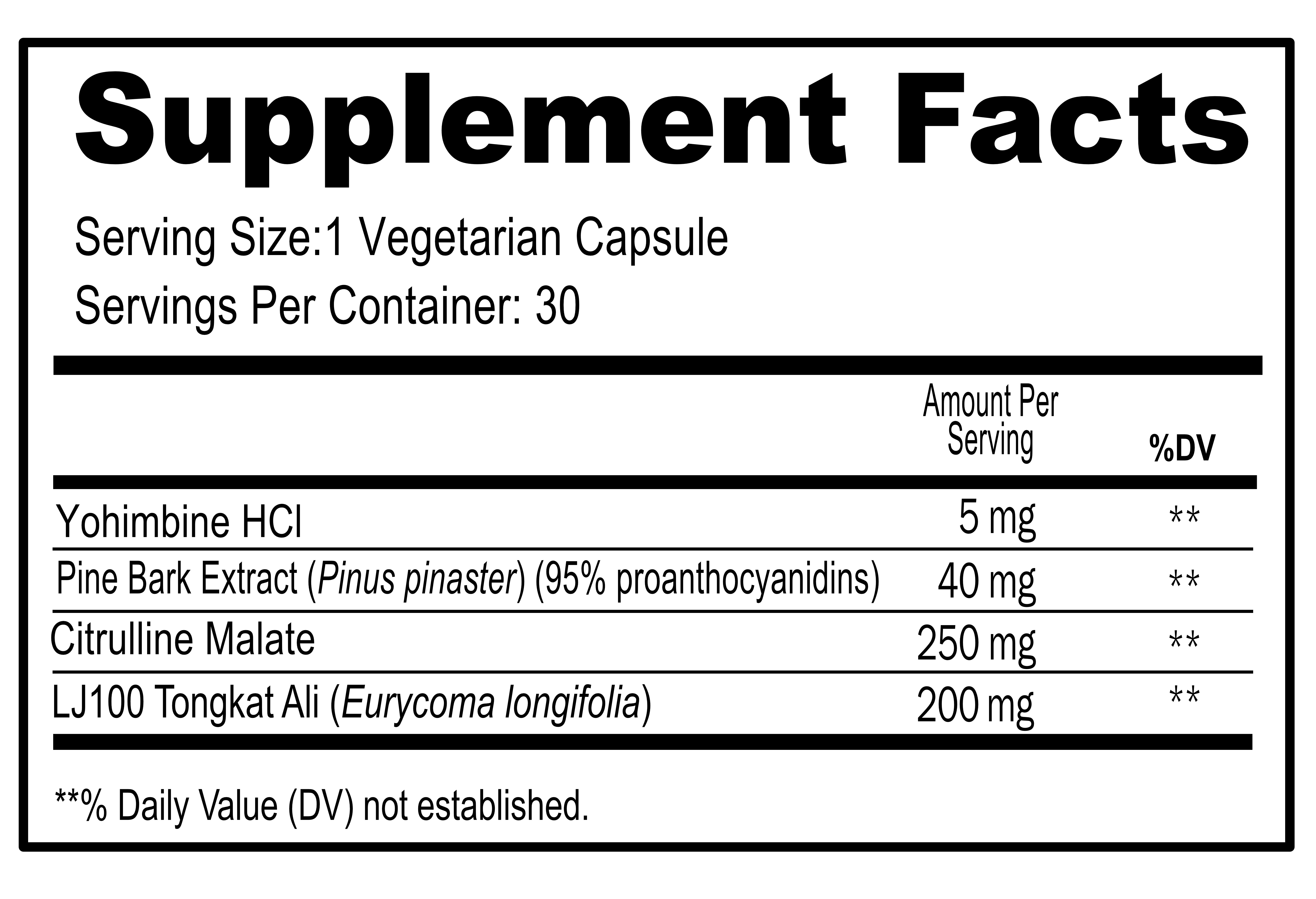 PerformMD | Testosterone Booster | Yohimbe | Tongkat Ali | Pine Bark