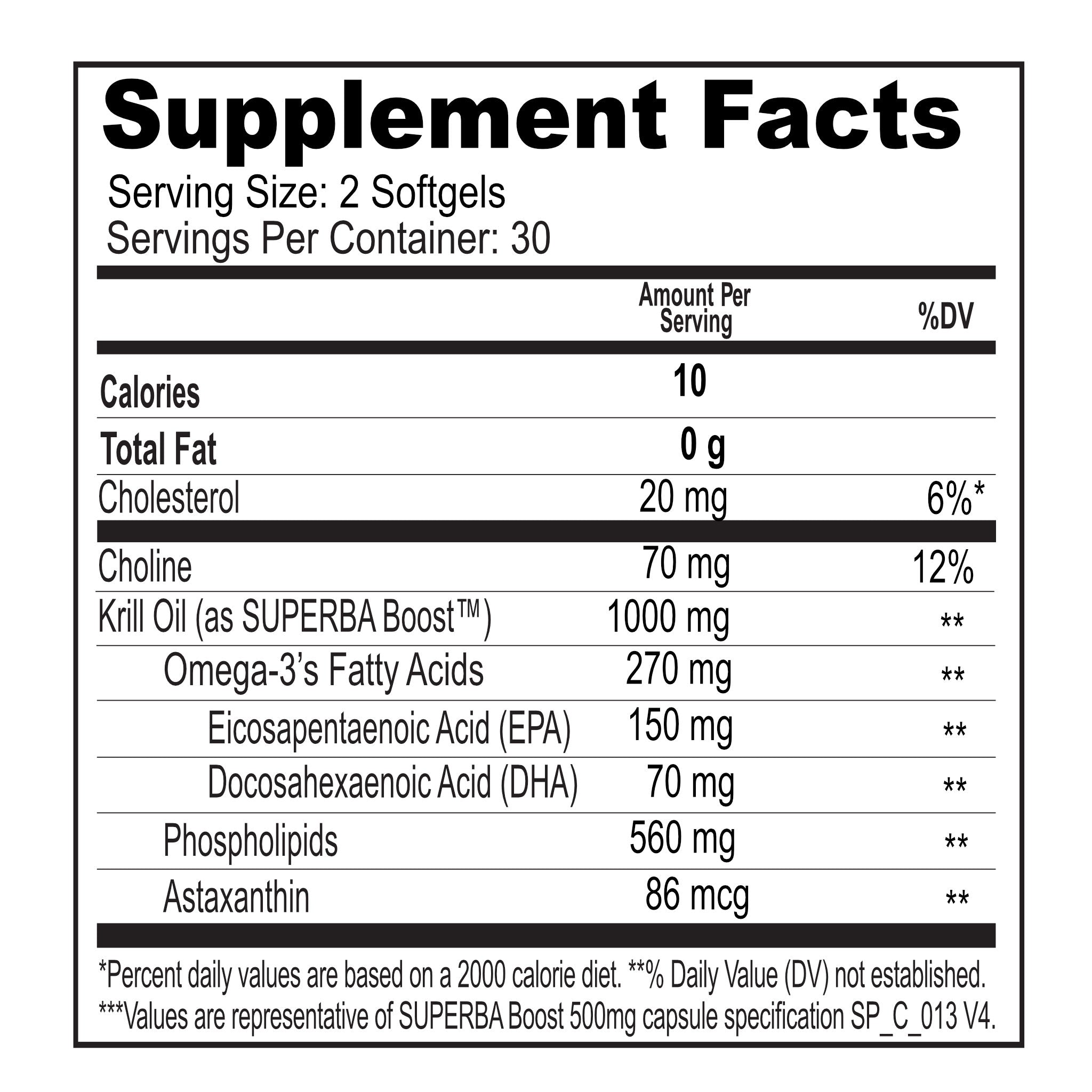 KrillOilMD 60CT | Antarctic Krill Oil | Omega-3s | EPA | DHA | Choline