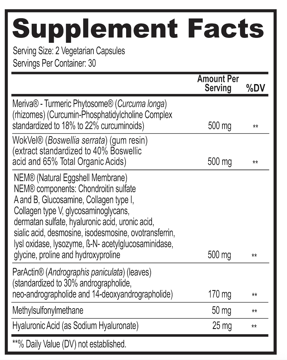 ZoflexaMD | Joint Health | Glucosamine | Chondroitin | Boswellia