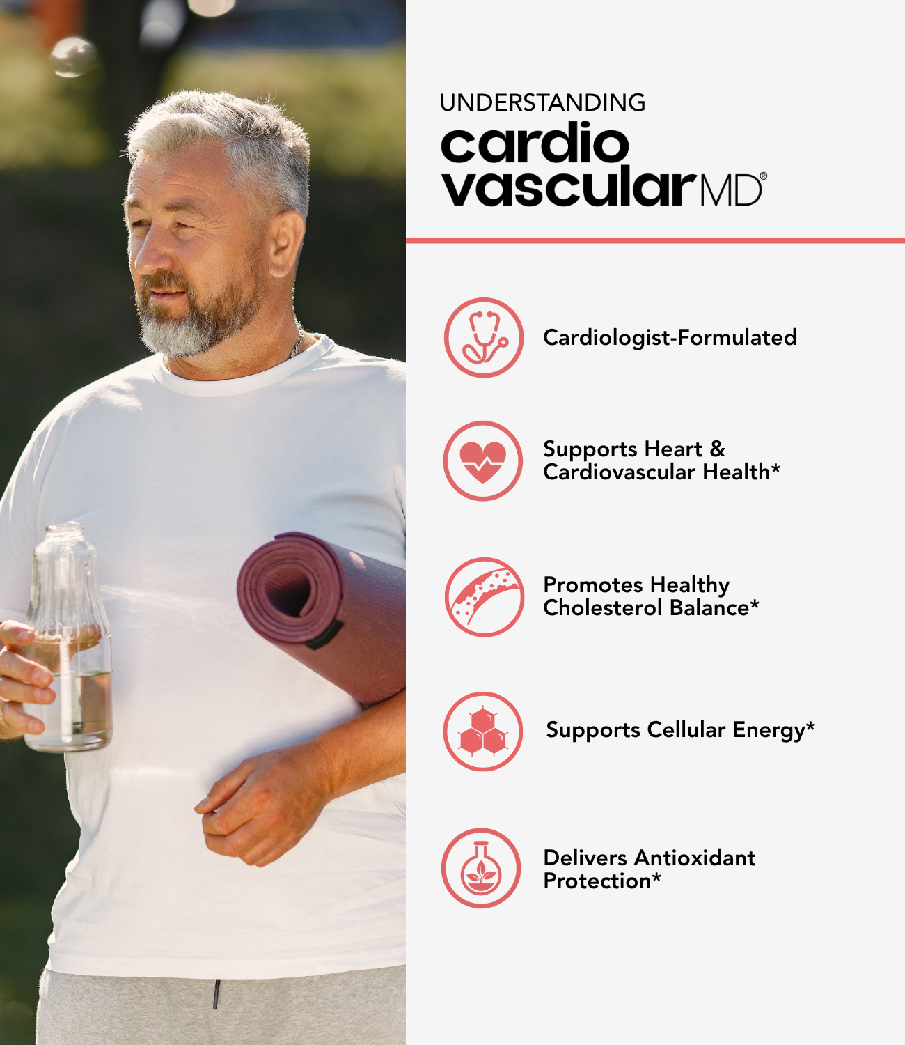 CardiovascularMD | Heart Health | CoQ10 | Phytosterol | Red Yeast Rice