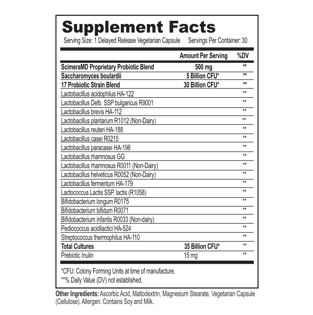 AspregaMD 30CT | Probiotic + Prebiotic | Digestive Health Support