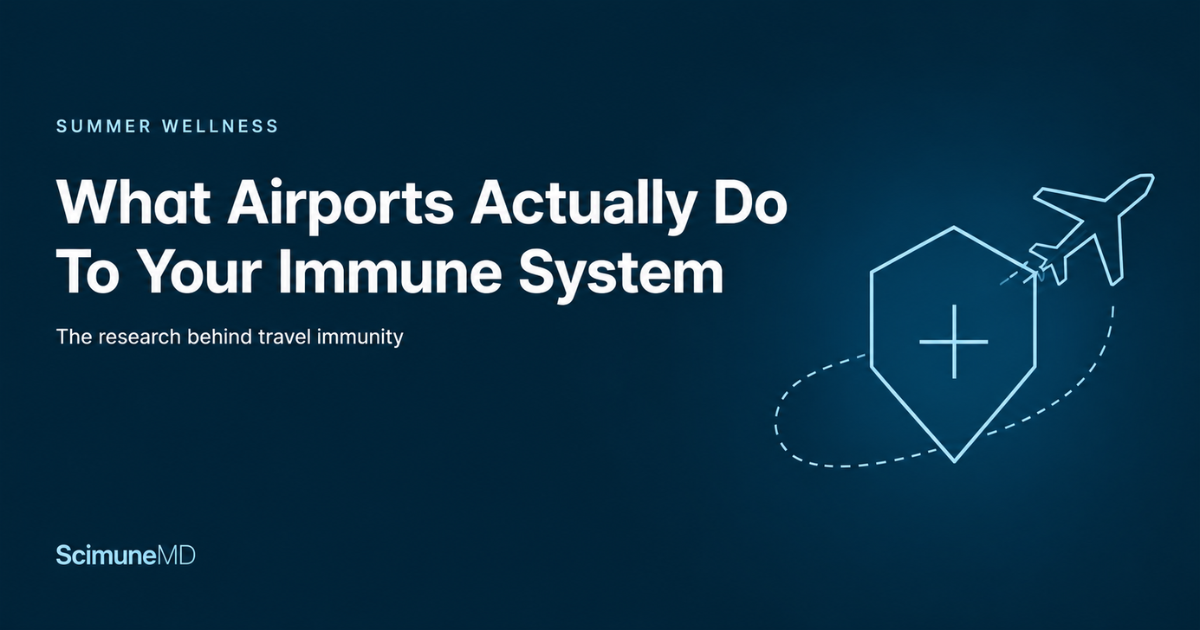 What Airports Actually Do to Your Immune System (According to Research)