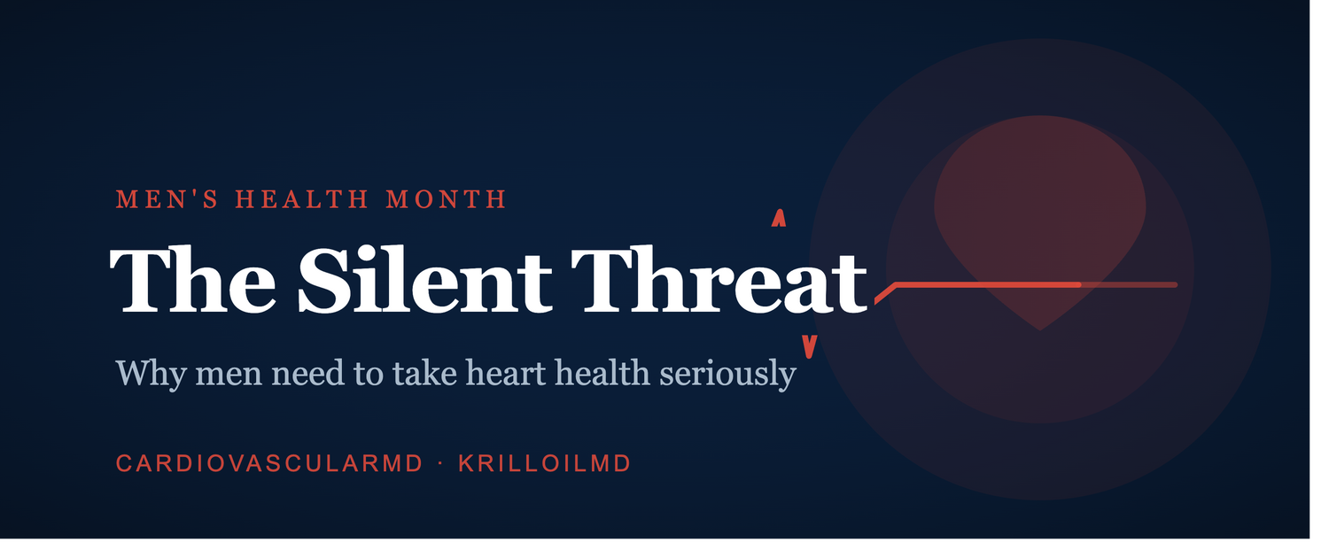 The Silent Threat: Why Men Need to Take Heart Health Seriously (And What Science Says to Do About It)