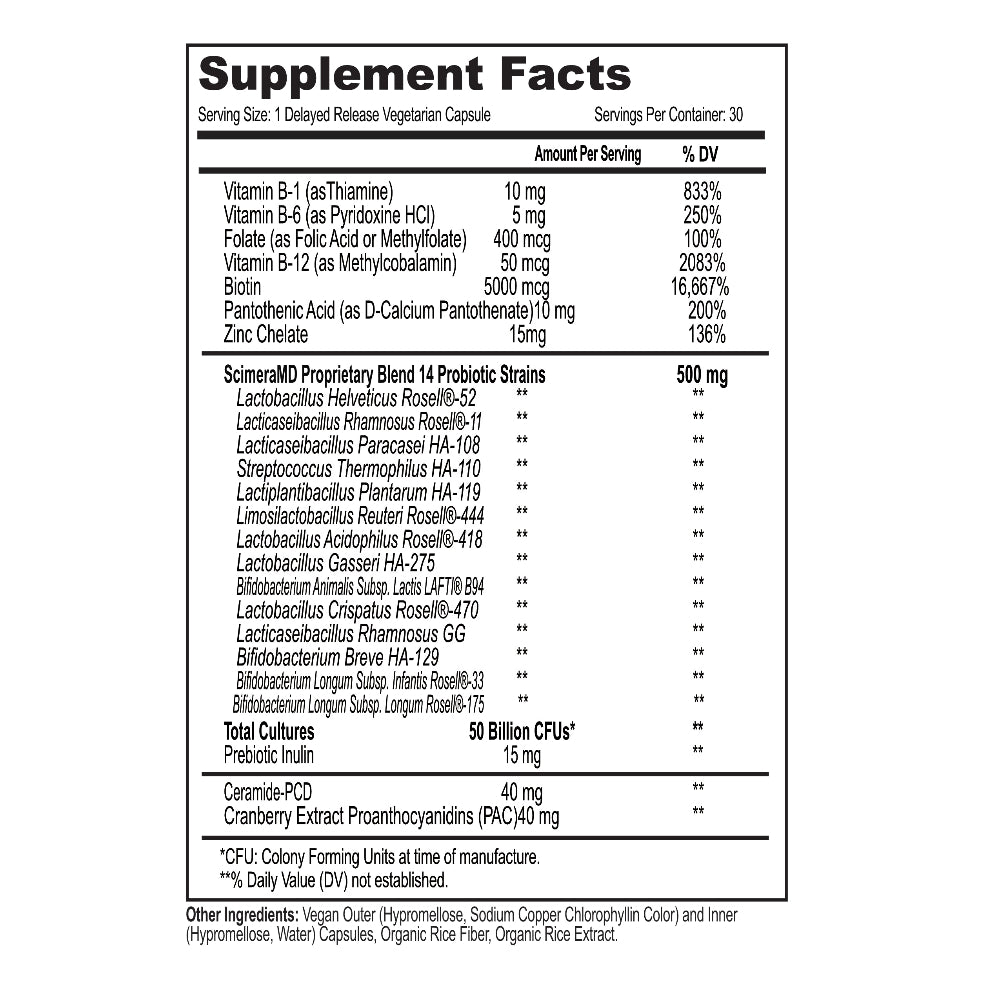 ObellaMD 30CT | Women's Probiotic + Prebiotic | Feminine Health