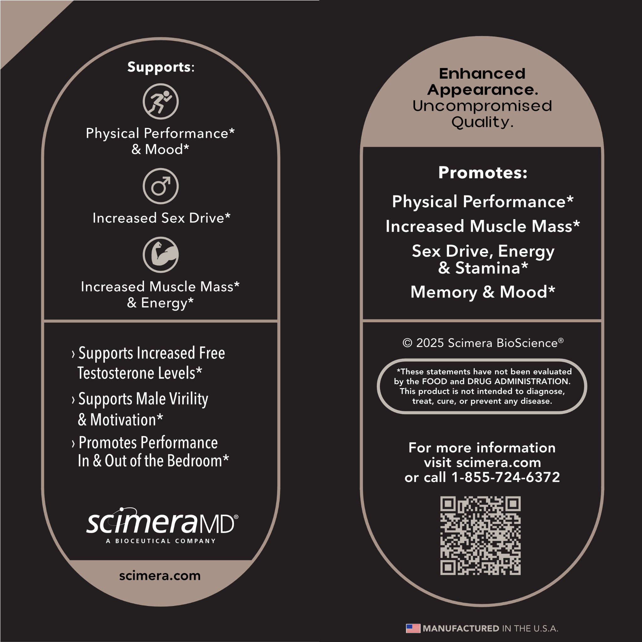 PerformMD | Testosterone Booster | Yohimbe | Tongkat Ali | Pine Bark