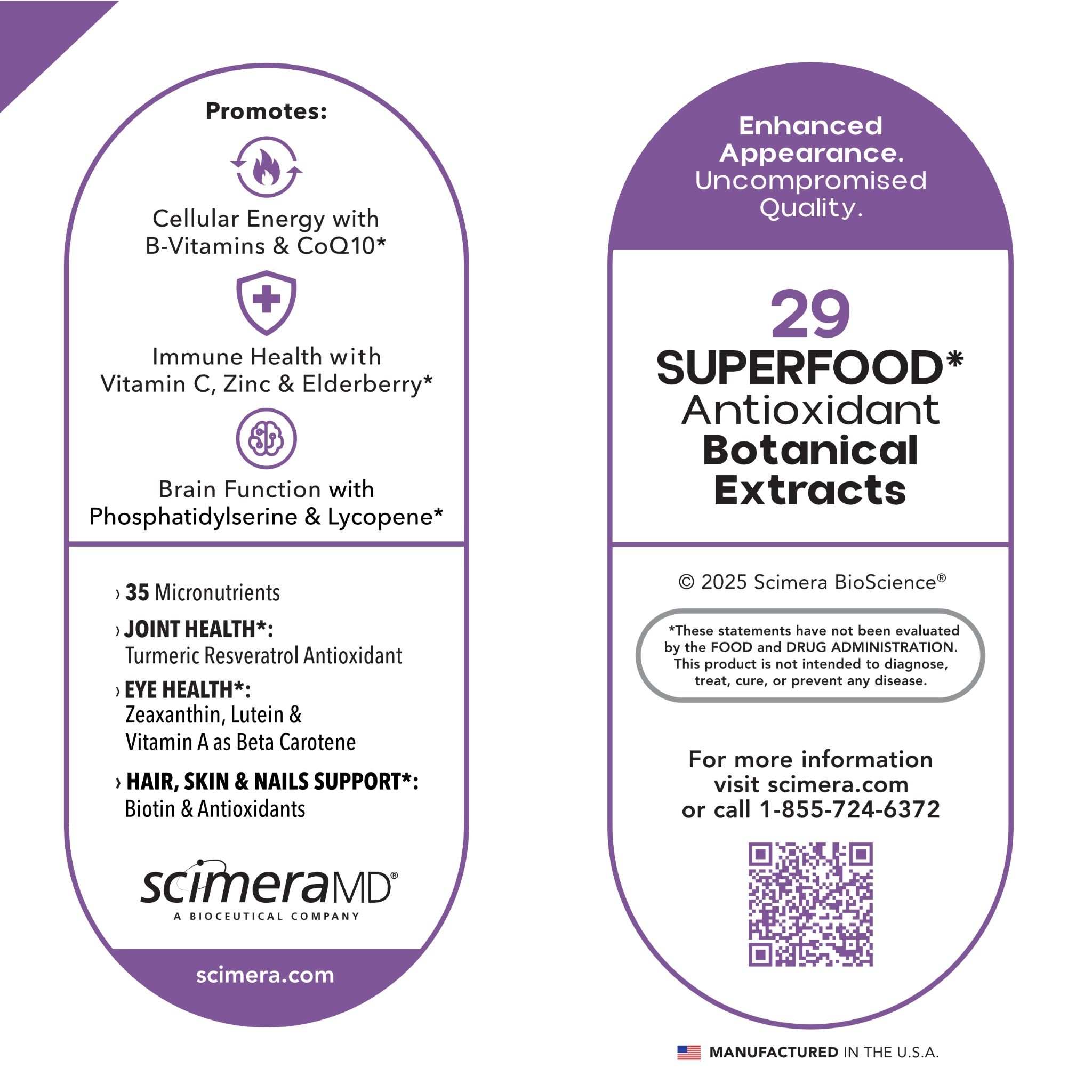 MultivitaminMD | Multivitamins | Multiminerals | Superfood Extracts