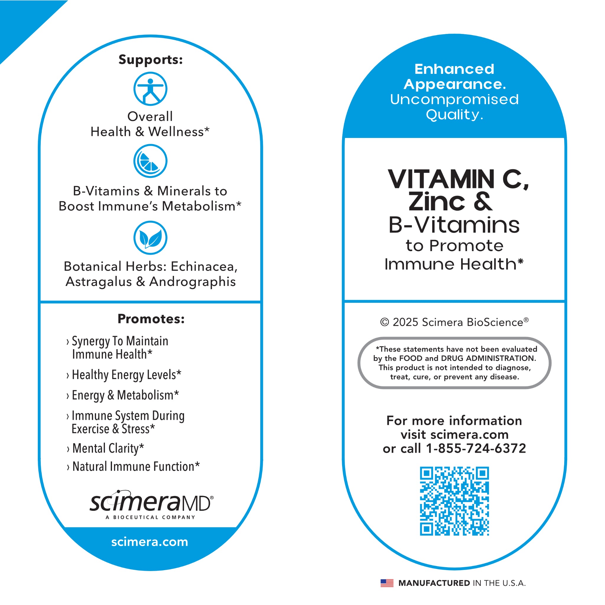 ScimuneMD 30CT | Immune Health | Vitamin C | Zinc | Echinacea