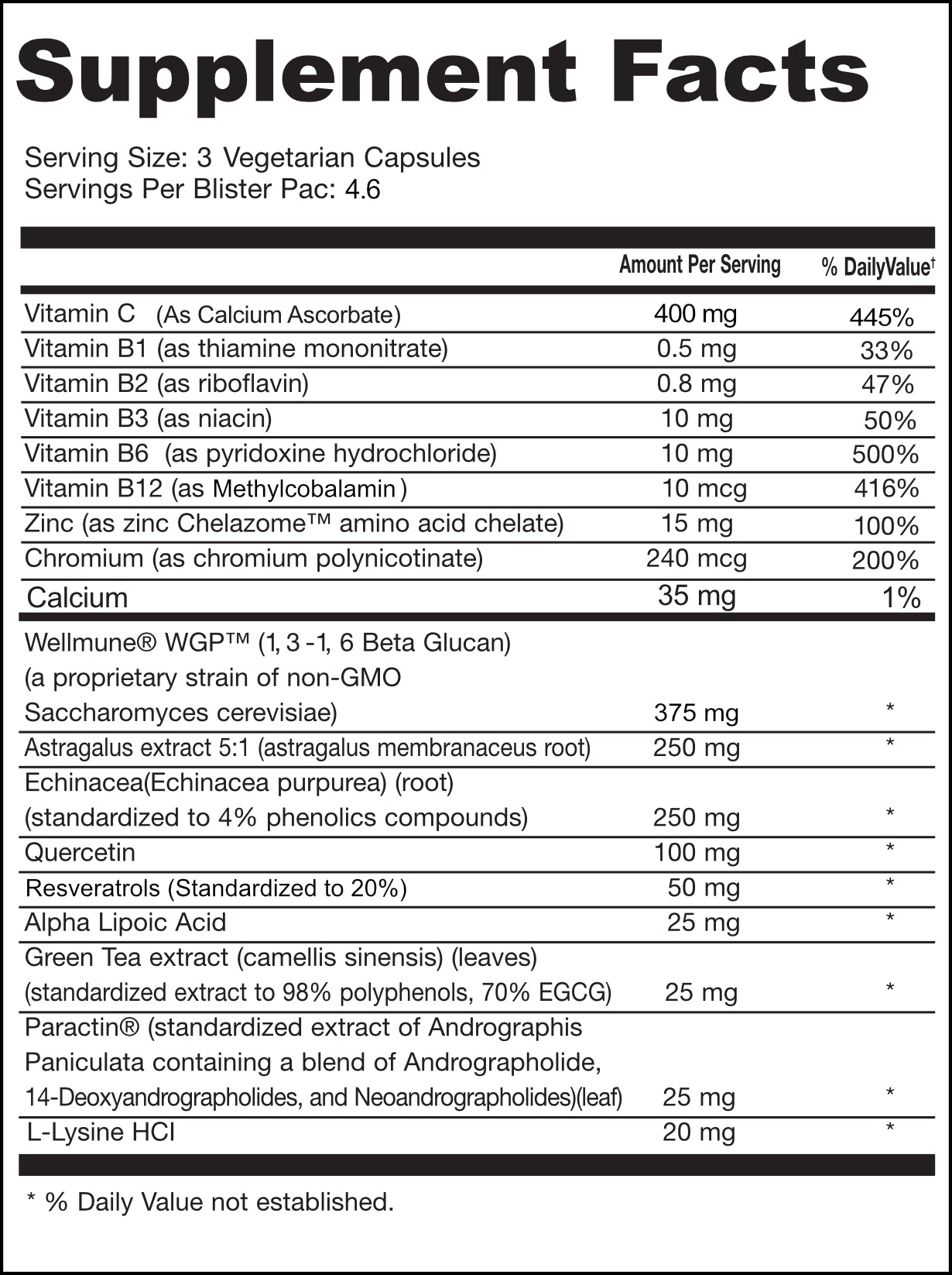 ScimuneMD 14CT | Immune Support | Vitamin C | Zinc | Echinacea